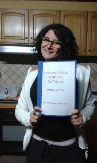 Oggi ho realizzato il manuale per la perfetta testimone - 1