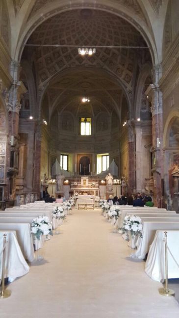 Habemus addobbo floreale chiesa/location 😍😍😍 - 1