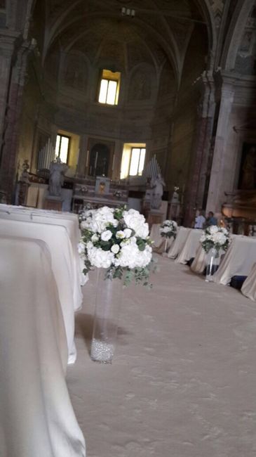 Habemus addobbo floreale chiesa/location 😍😍😍 - 2