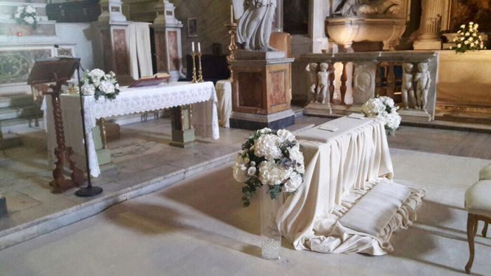 Habemus addobbo floreale chiesa/location 😍😍😍 - 3