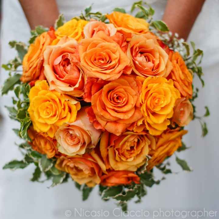 Bouquet arancione, quale preferite? - 1