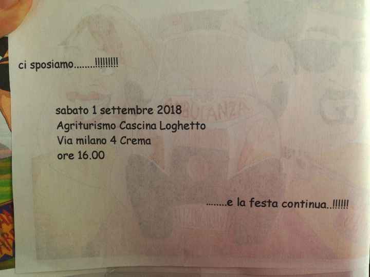  Pensavo di aver finito di litigare con gli inviti - 1