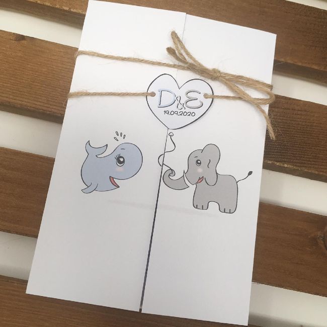 Partecipazioni arrivate ♥️ 1