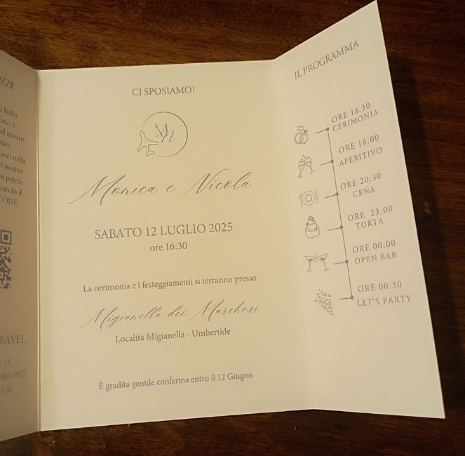 Partecipazioni arrivate 😍 4