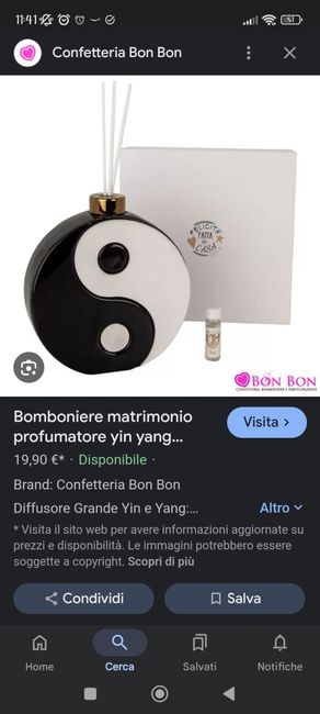 Matrimonio tema ying yang 8