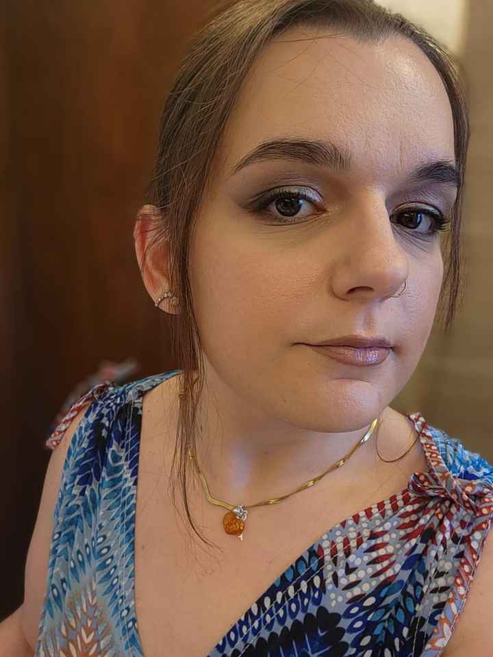 Sempre io per la prova trucco di ieri 🤣 - 1