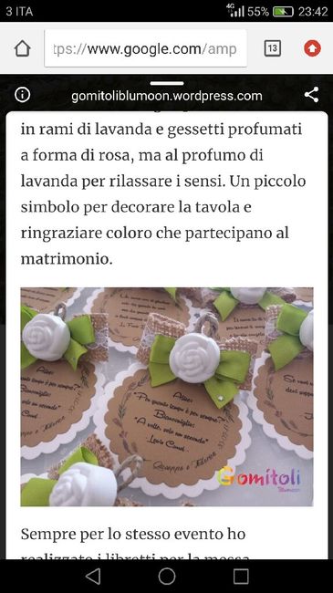 Dire segnaposto romantico - 1