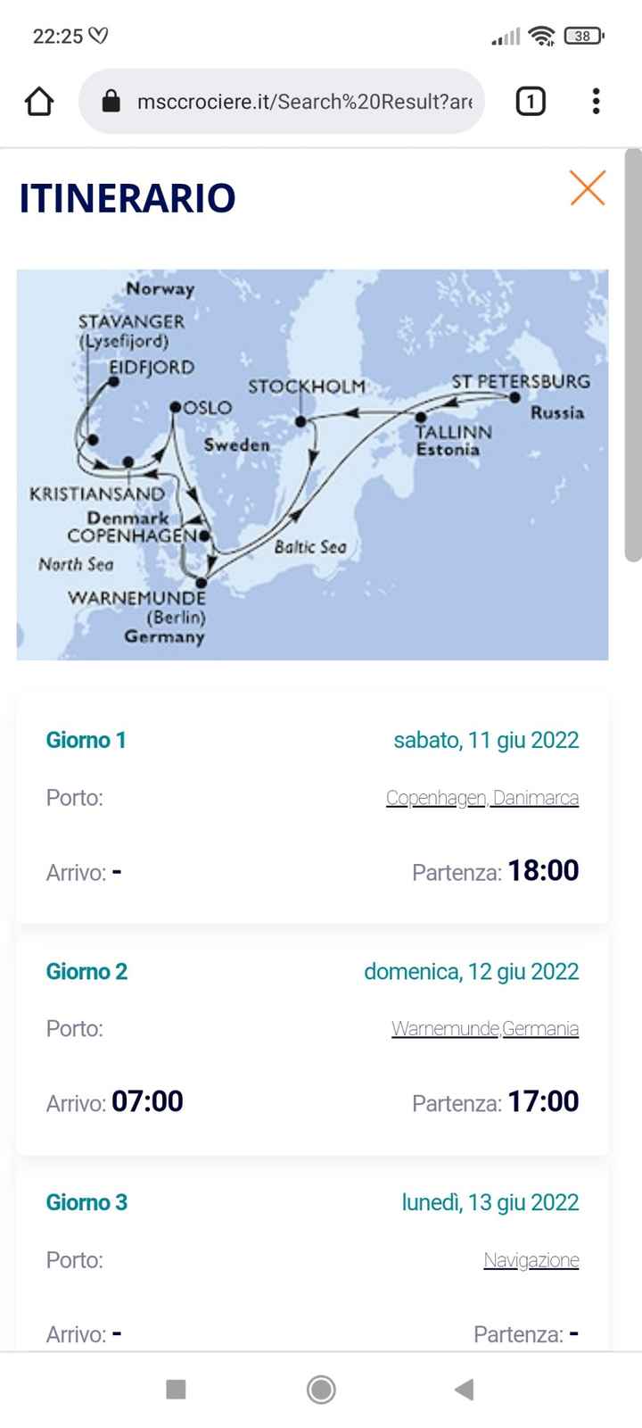 Crociera mese aprile - 1