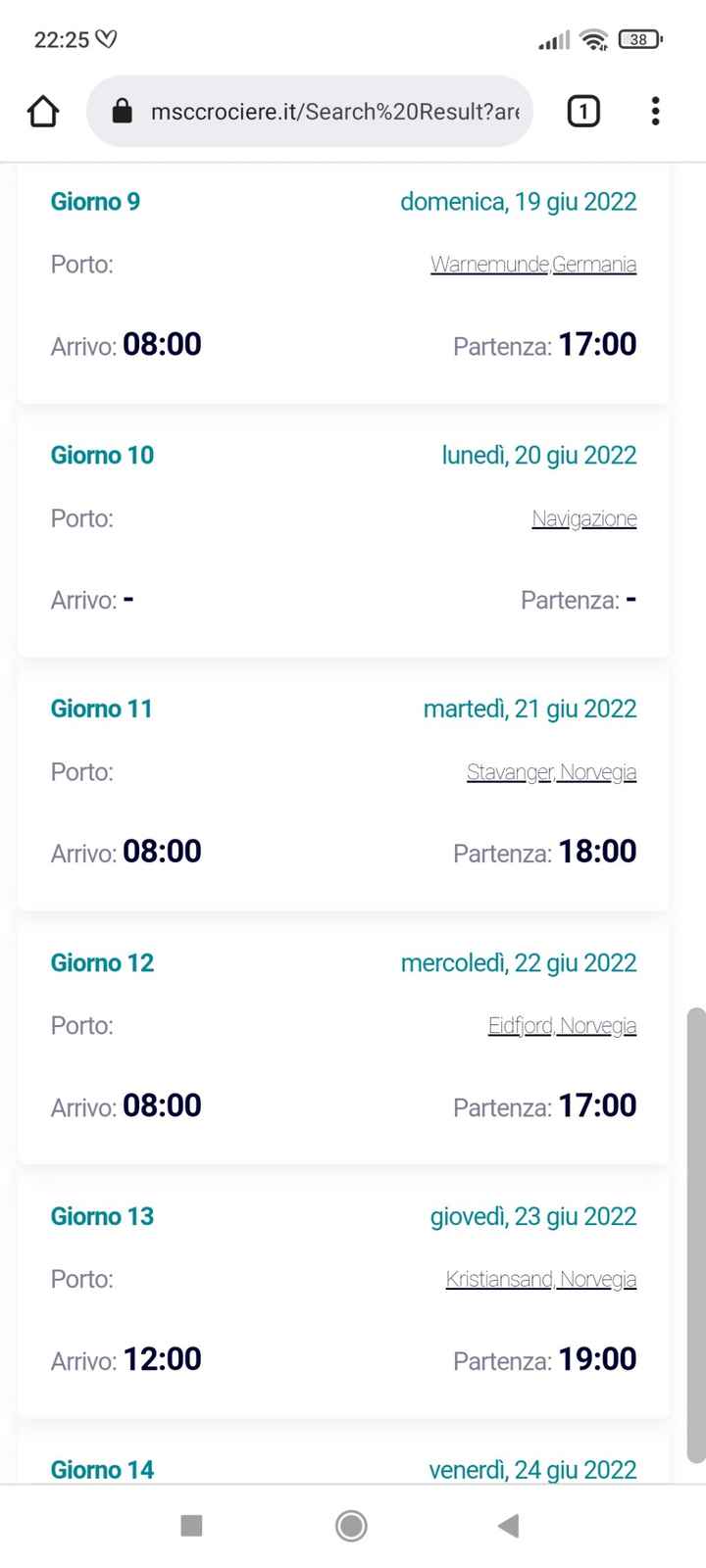 Crociera mese aprile - 3