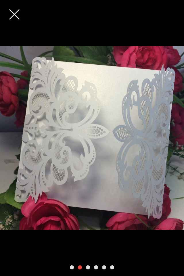 Partecipazioni laser cut - 1