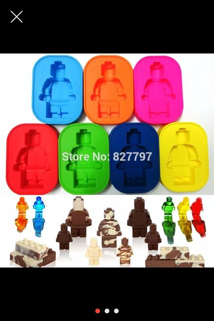 Bomboniere e addobbi in stile lego - 2