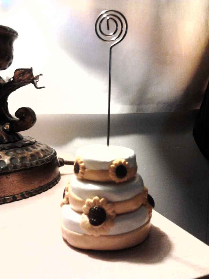 wedding cake segnatavolo