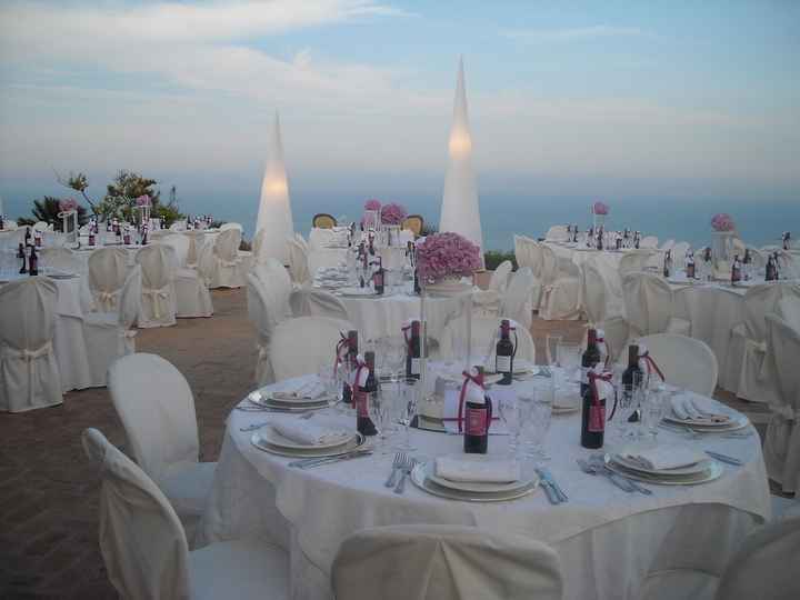 tavoli esterno villa ester 