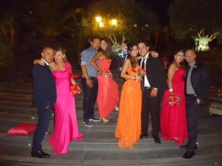 damigelle con i fidanzati