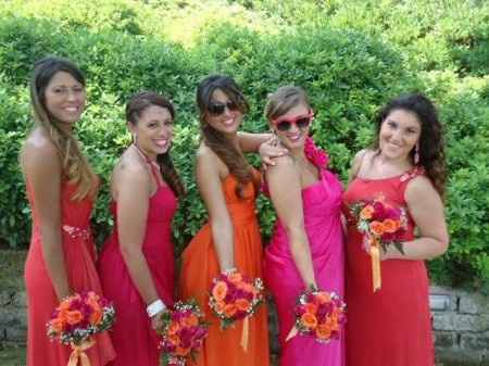 damigelle sorridenti