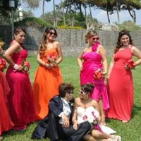 le damigelle e gli sposi