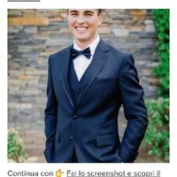 Fai lo screenshot e scopri il vestito dello sposo - 1