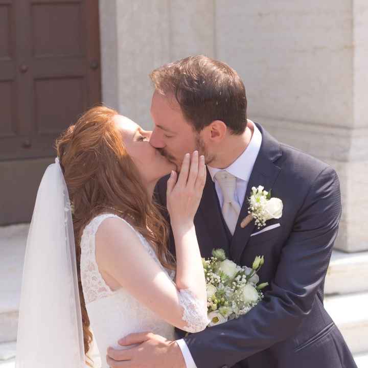 Primo bacio da sposati