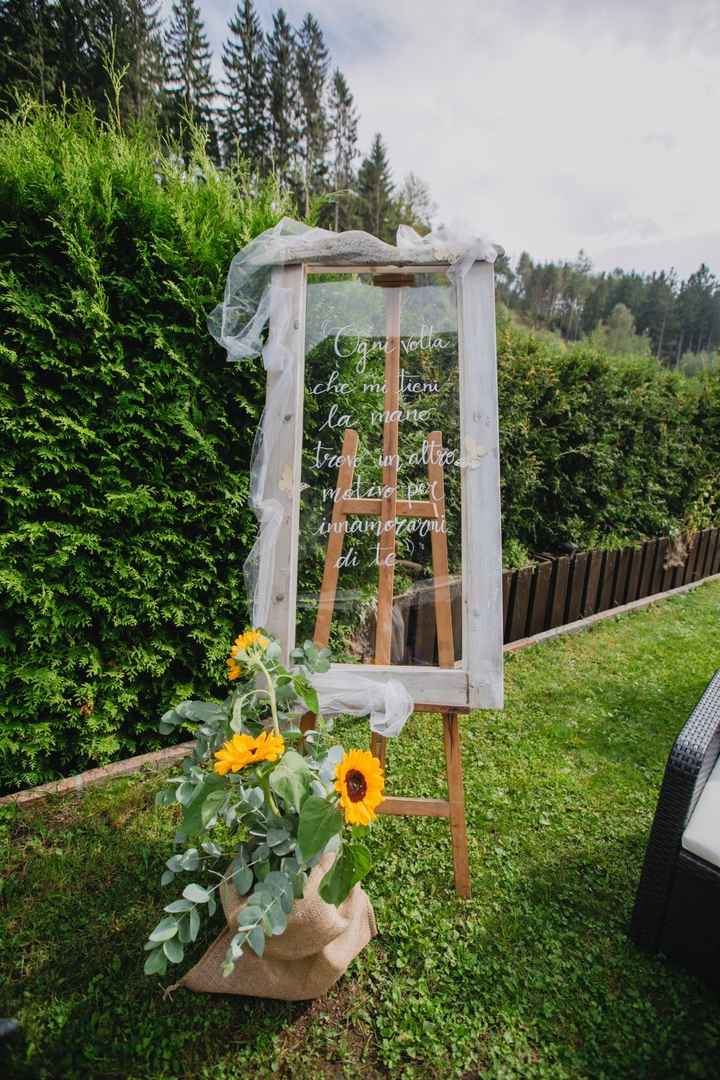Altra scritta realizzata dalla location