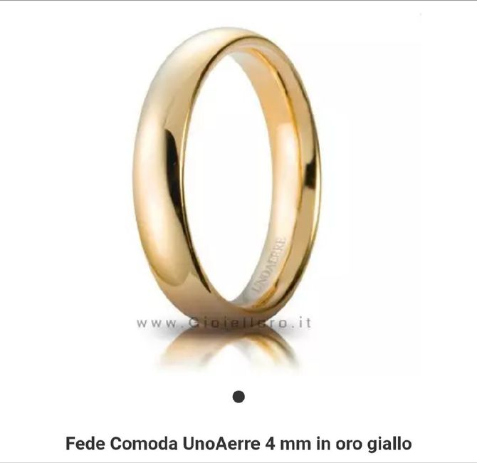 Opinioni sulle fedi unoaerre e polello 💍 1