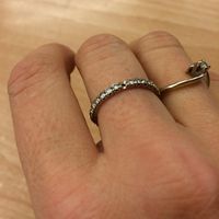 Fedi con diamanti - 1