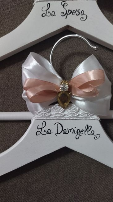 Vi piacciono le mie gruccette appendiabiti?🥰😍✨🤍 1