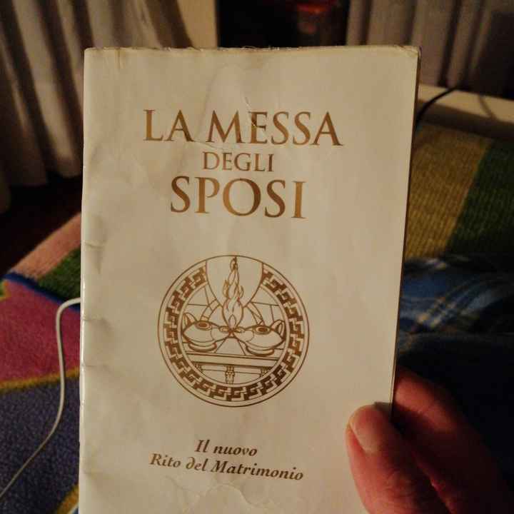 Libretto messa - 1