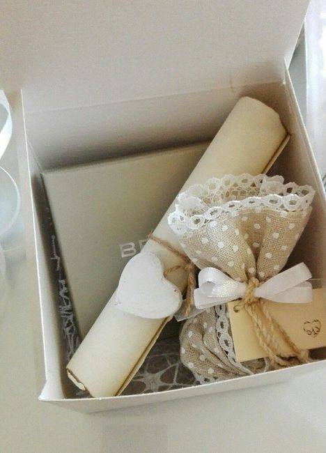 Bomboniere testimoni - 2