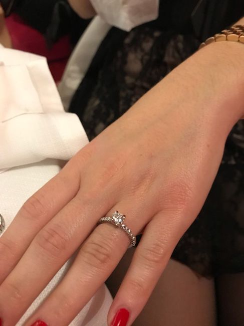  Anello di fidanzamento? Diamo il via alle foto più brillanti del 2018! =d - 1
