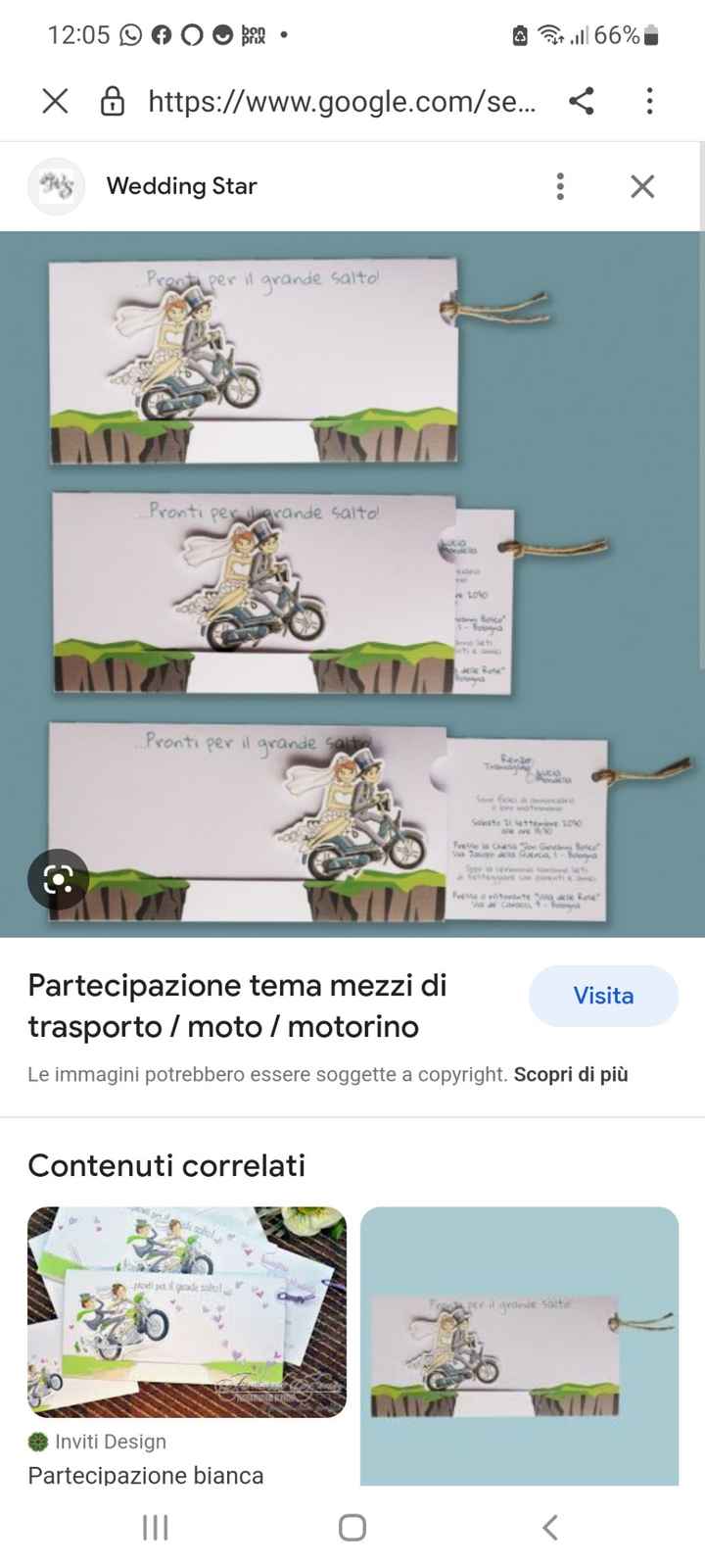 partecipazioni tema moto - 1