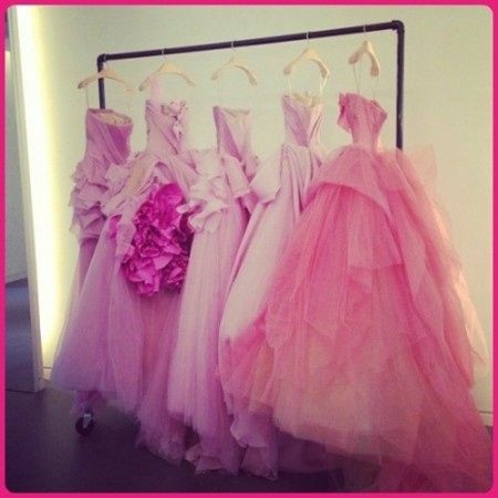 Pink is a state of mind (Vera Wang)
