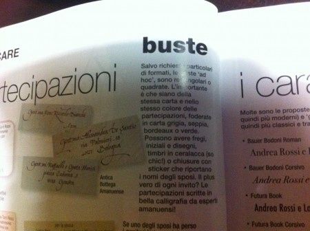 Buste partecipazioni 