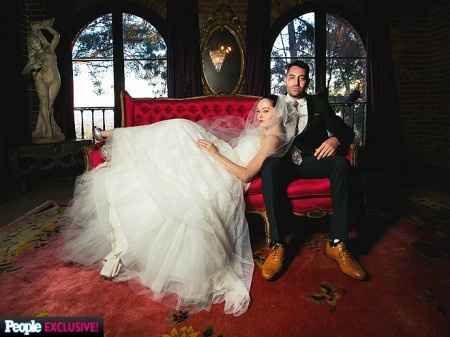 scatto sposi matrimonio incantato di Paige (streghe)