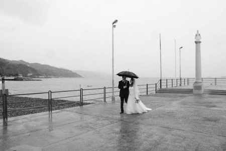 sposi sotto la pioggia 6