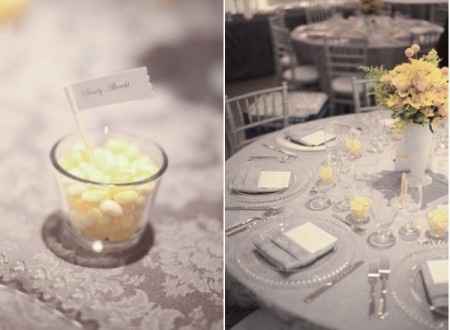 grigio perla e giallo