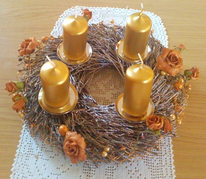 centro tavola natalizio made by me