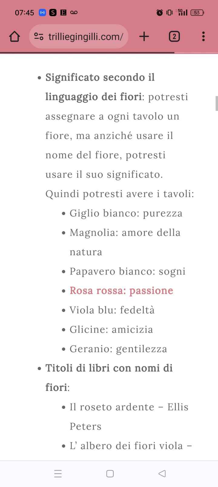 Nomi tavoli tema "albero della vita" - 1