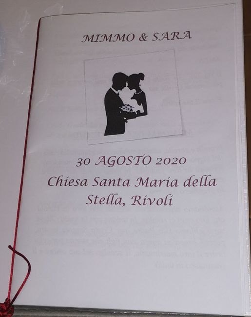 libretti matrimonio - 1