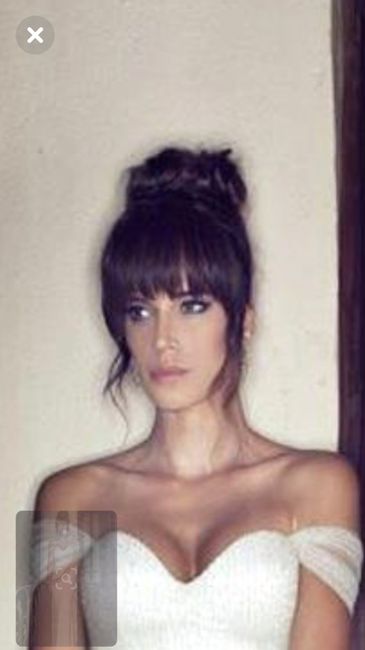 Tengo la frangia ? Con chignon ? - 3