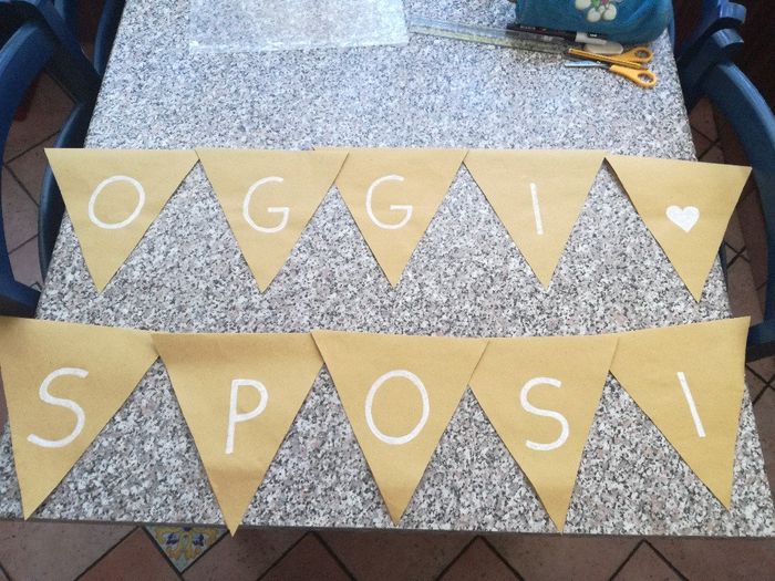 Scritta just married macchina - 1