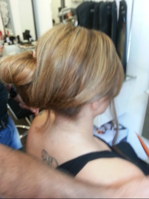 E per finire...ecco la mia acconciatura - 2