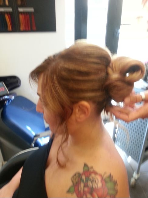 E per finire...ecco la mia acconciatura - 3