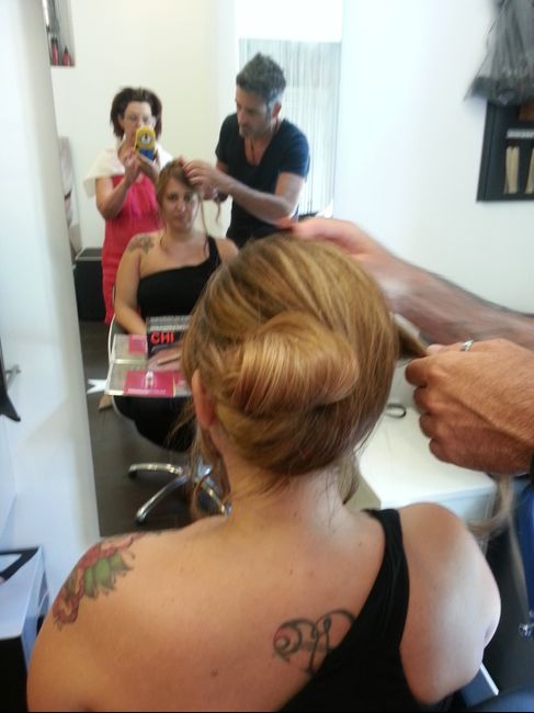 E per finire...ecco la mia acconciatura - 5