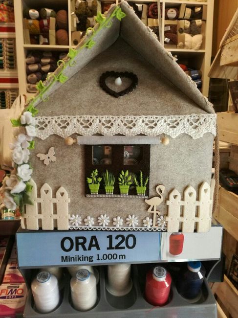  Primo home made...casetta porta buste - 3