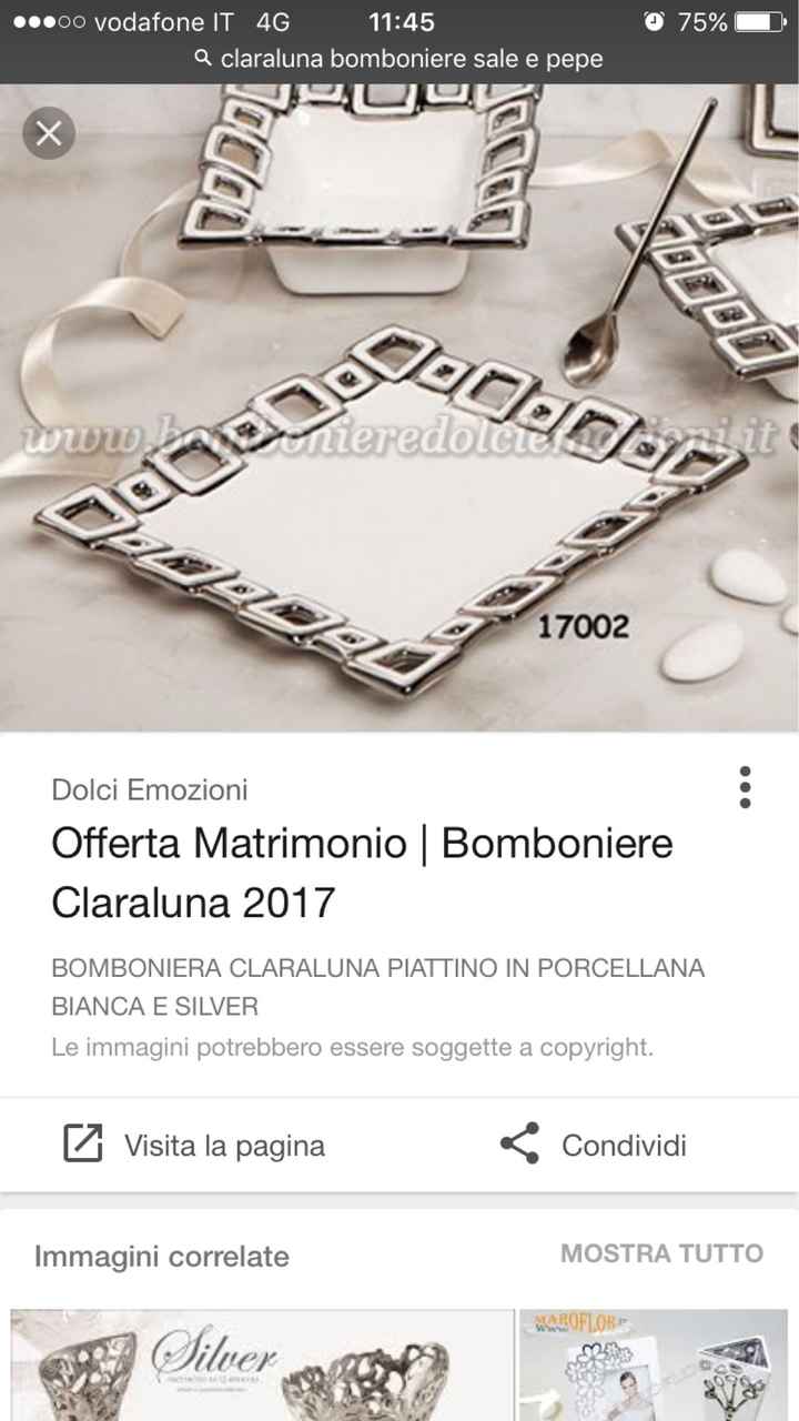 Bomboniere dilemma non ci mettiamo proprio d'accordo - 1