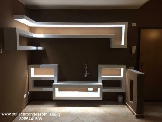 Parete in cartongesso 9