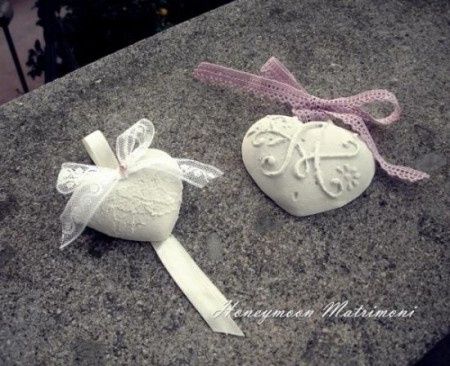 Bomboniere per matrimonio romantico vingate