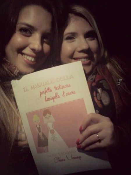 Consegna del manuale alla Mia Migliore Amica! 