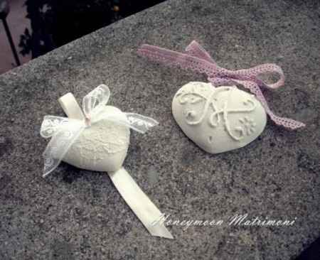 Bomboniere per matrimonio romantico vingate