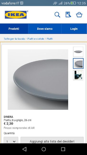 Servizio piatti prima tavola - 1